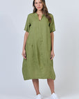 Moss Tulip Dress