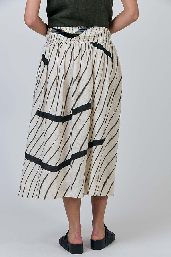 Isobars Ruched Waist Skirt