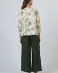 Linen Pant - Myrtle