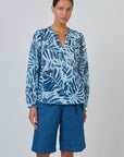 Gather Detail Shirt Palmier