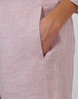 Button Front Pant Radish