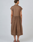 Pocket Detail Dress Cookie