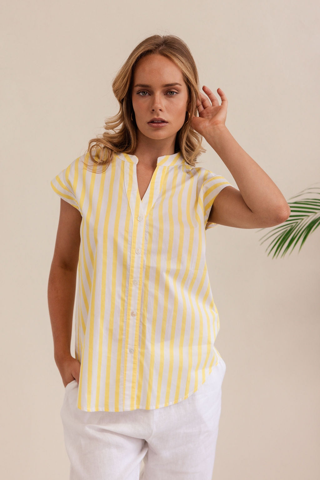 Cotton Extended Sleeve Shirt