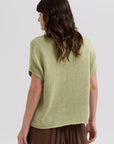 Textured V Top