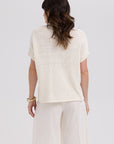 Textured V Top
