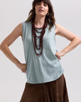 Linen A-Line Top