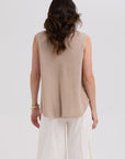 Linen A-Line Top