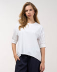 Mixed Media Top White