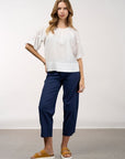 Stellar Crop Pant Navy