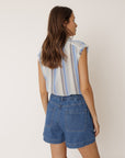 Lore Cotton Shirt Blue
