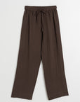 Drawstring Pant Chocolate