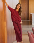 Linen Pant - Redwood