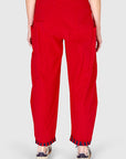 Lantern Pant Red