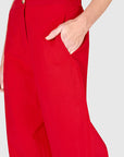 Lantern Pant Red