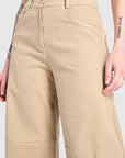 Cotton Barrel Pant Sand