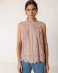 Combination Embroidered Tee