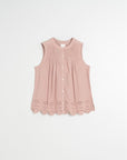 Combination Embroidered Tee