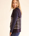 SS Sailor Collar Stripe Vest