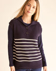 SS Sailor Collar Stripe Vest