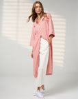 Connect Stripe Shirt Dress