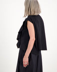 Ruched Top Black
