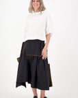 Contrast Stitch Skirt
