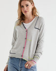 Hand Craft Cardi Marl