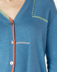 Hand Craft Cardi Chambray