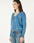 Hand Craft Cardi Chambray