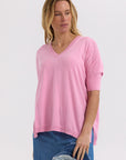 Pointelle Shoulder Top