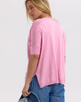 Pointelle Shoulder Top
