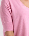 Pointelle Shoulder Top