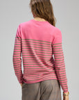 Detail Stripe Crew Knit