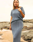 Waves Pleat Skirt Pool