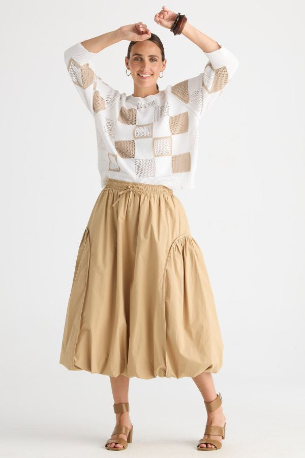 Balloon Skirt Peanut Butter
