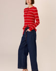 Andie Cropped Jean Dark Wash