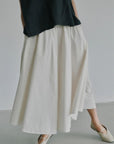 Irissa Long Skirt White Sand