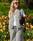 Cairo Quilted Vest Black