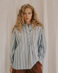 Ella OS Placket Blouse
