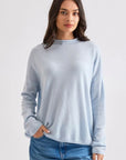 Sloan Mockneck Baby Blue