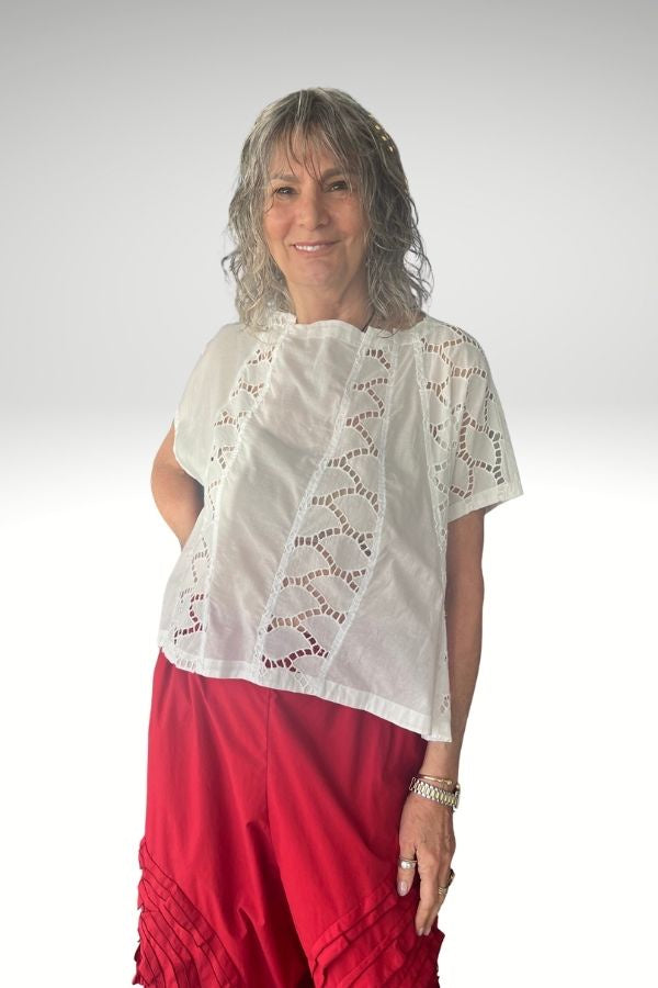 Trellis Top White