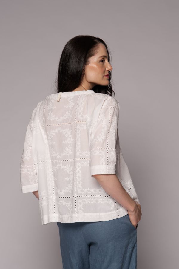 Matilda Embroidered Top
