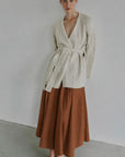 Irissa Long Skirt Cambridge Brown