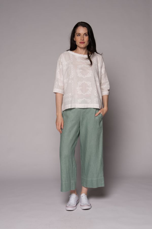 Matilda Embroidered Top