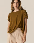 Zone Cap Tee Khaki