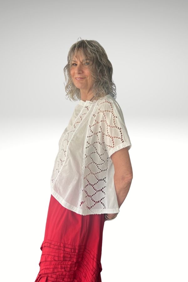 Trellis Top White