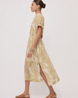 Leaf Midi Dress