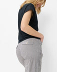 Mara S Seersucker Stripe Pant