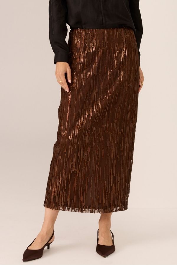 Sequence Beaded Skirt