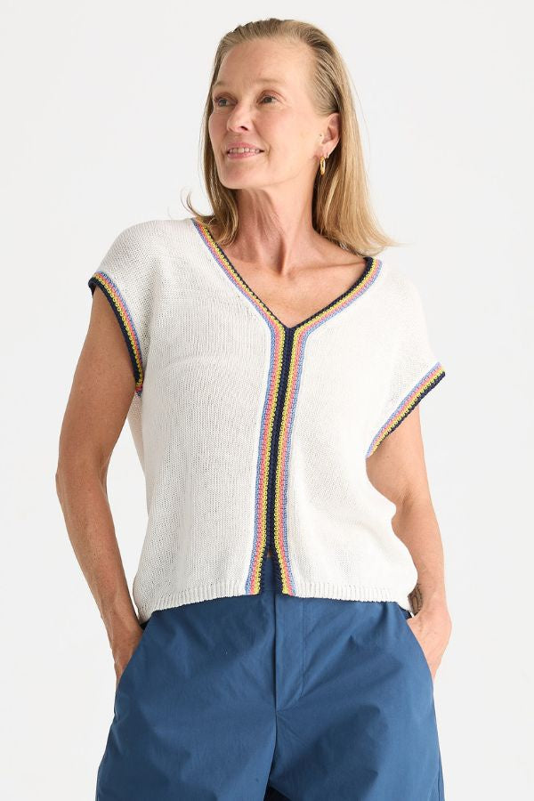 Crochet Trim Tank